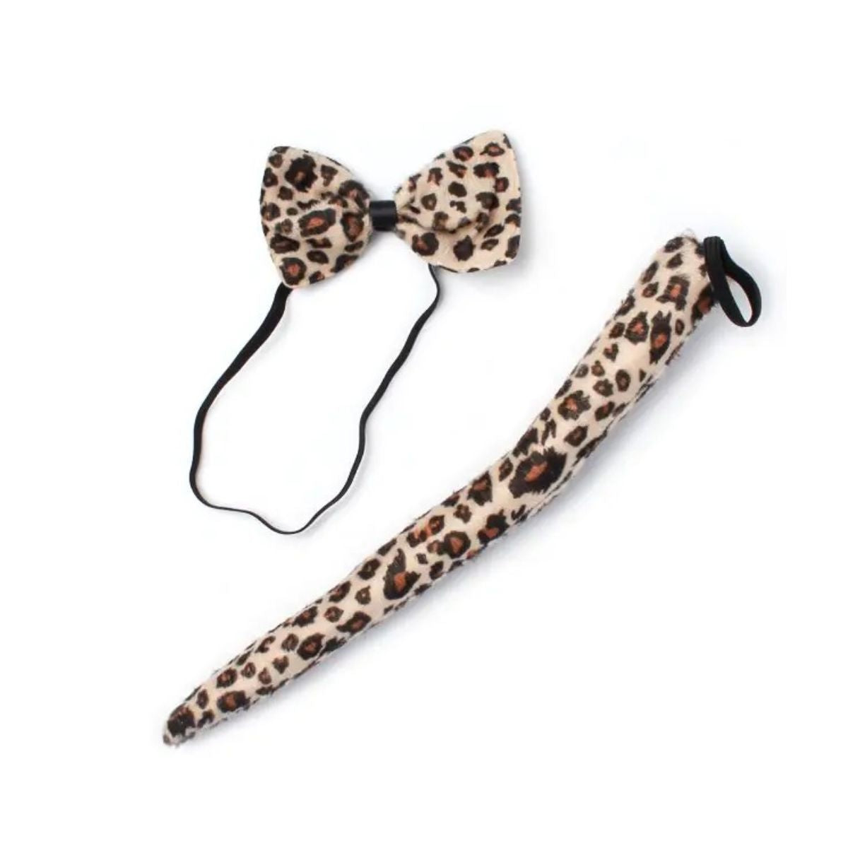 Kit Fantasia Cosplay Oncinha - Rabo / Tiara / Gravata Kit Fantasia Cosplay Oncinha - Rabo / Tiara / Gravata